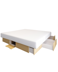 Lit à eau Confort (DUAL) à tiroirs