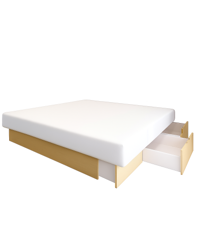 Lit à eau Confort (DUAL) à tiroirs